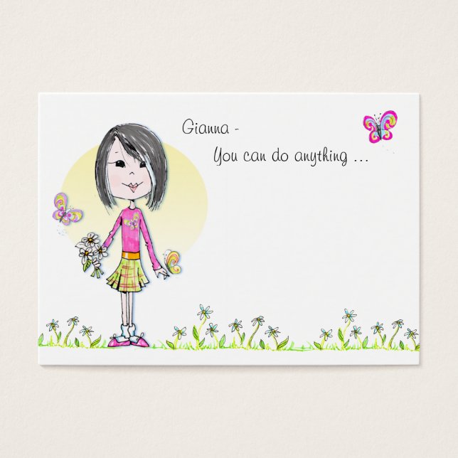 Borboletas na nota da caixa de diálogo frontal e t (Frente)