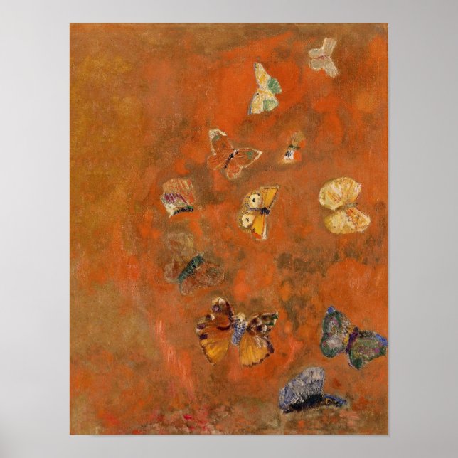 Borboletas - Poster (Opção de Canvas) (Frente)