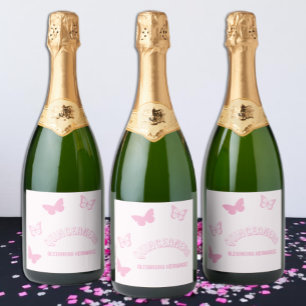 Borboletas Rosa Quinceanera