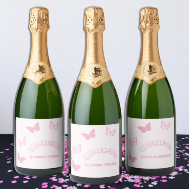 Borboletas Rosa Quinceanera (Criador carregado)