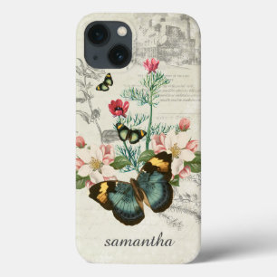 Borboletas Selvagens Flores Selvagens Personaliza