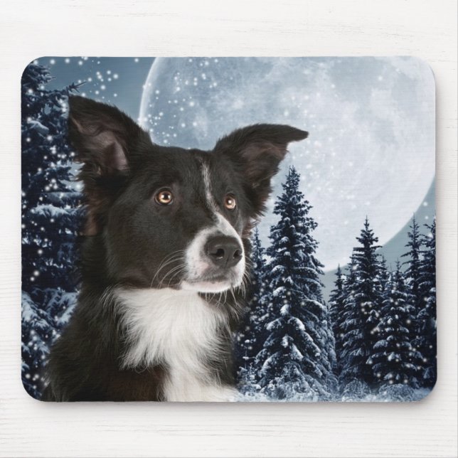 Borda Collie Mousepad (Frente)