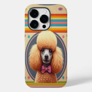 Borda Colorida de Poodle Corta na moda Realística