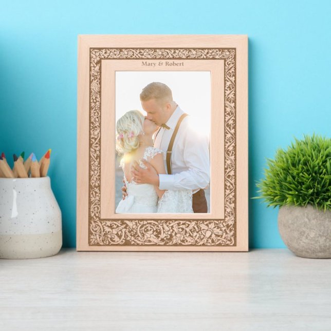 Borda da Vinha Foliar Floral (Criador carregado)