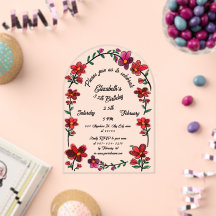 Borda das Flores Whimsical 35ª Festa de aniversári