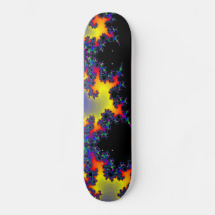 Borda de Fractal: skate personalizado
