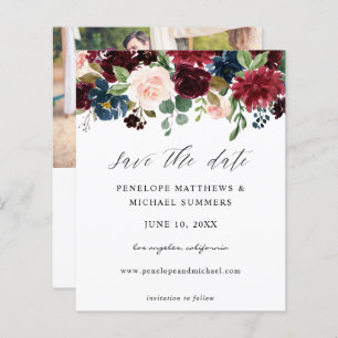 Borda do Orçamento & Cor-de-rosa Floral Salvar a D