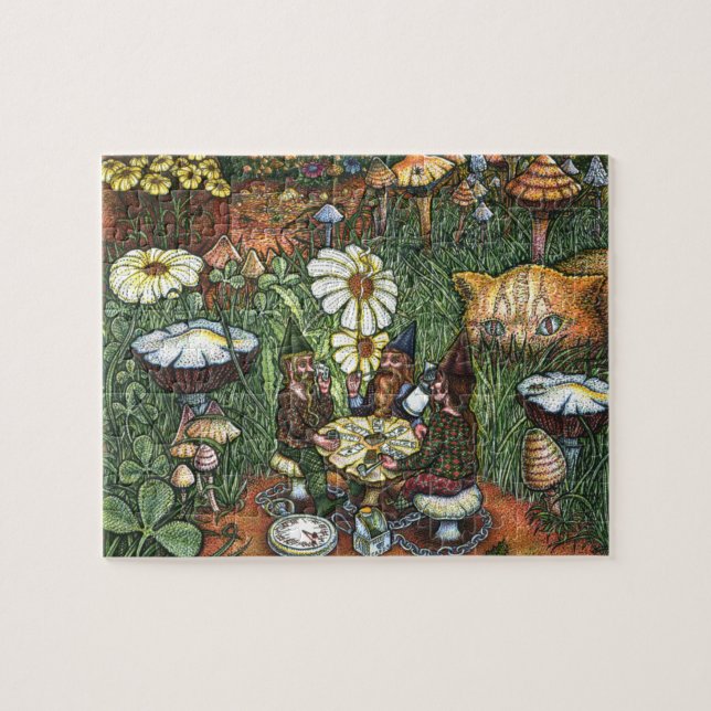 Borda do quebra-cabeça do anel feericamente (Horizontal)