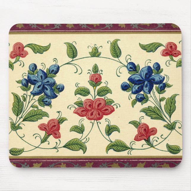 Borda do Wallpaper Vintage - Mousepad (Frente)