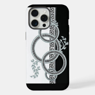 Borda Estilo Versace Elegante Cinza Prata Barroco