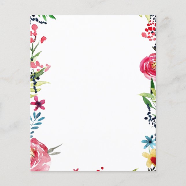 borda floral (Frente)
