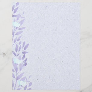 Borda lavanda vintage