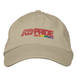 Bordado BONÉ ajustável do orgulho ADP - Khaki