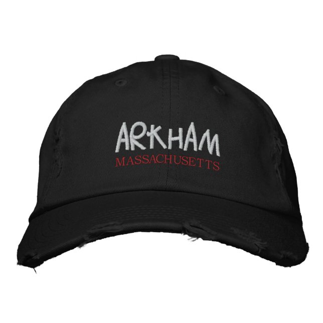 Bordado Boné Arkham Baseball (Frente)