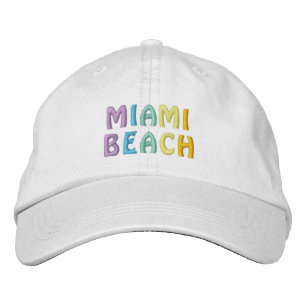 BORDADO BONÉ BEACH MIAMI