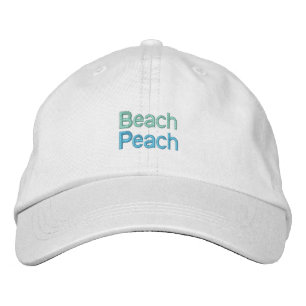 BORDADO BONÉ BEACH PEACH