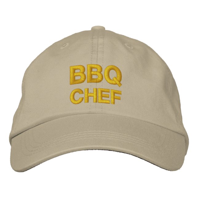 BORDADO BONÉ CHEF CHURRASCO (Frente)