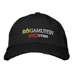 Bordado Boné da evolução do Ragamuffin