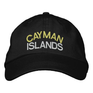 BORDADO BONÉ DAS ILHAS CAYMAN