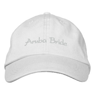 Bordado Boné de Baseball de Aruba Bride