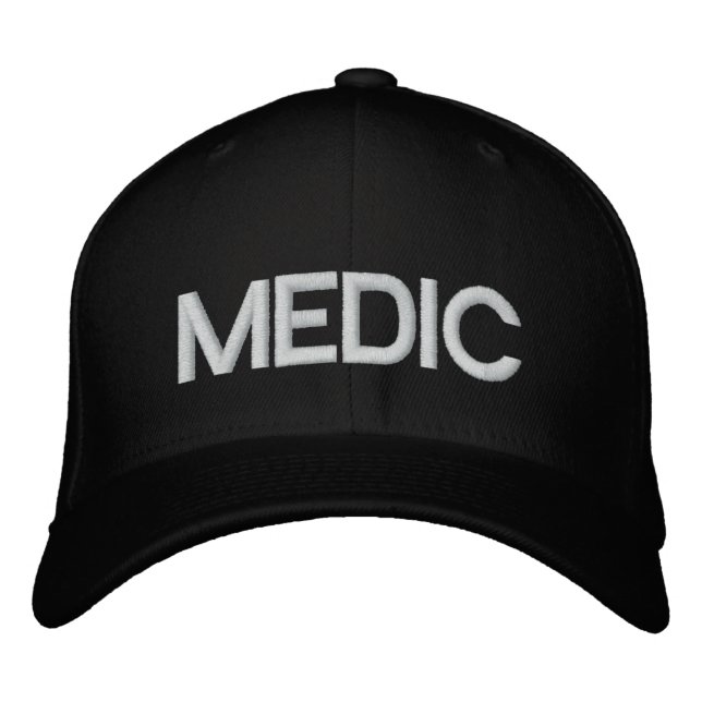 Bordado Boné de basebol médico (Frente)