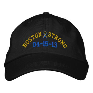 Bordado Boné de bordados Boston Strong Ribbon 04-15-13