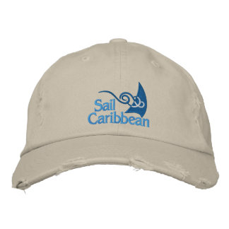 Bordado Boné de Caribe de velas