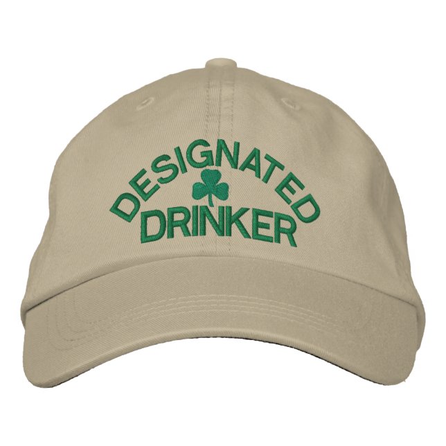 Bordado Boné de Drinker designado pelo SRF (Frente)