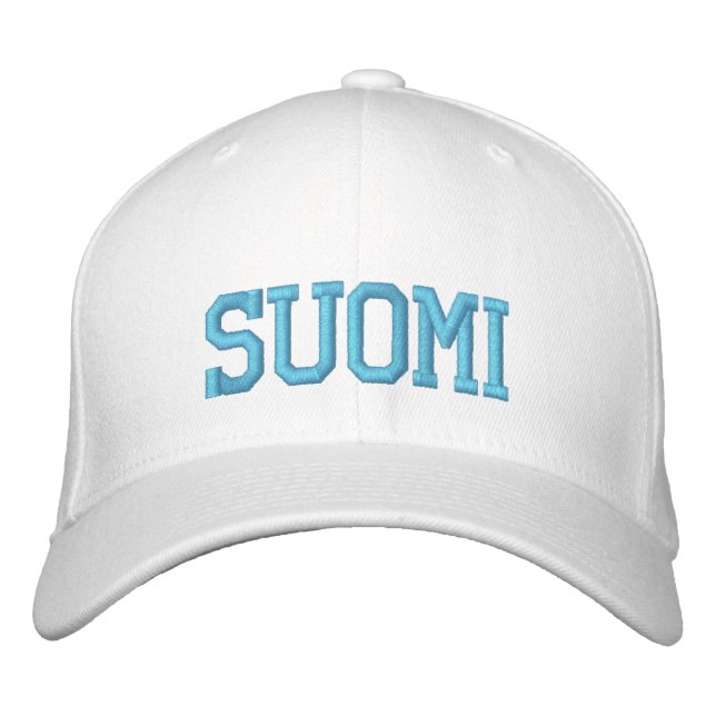 Bordado BONÉ de Lã SUOMI (Finlândia) (Frente)