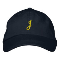 BONÉ do Designer "J" INICIAL
