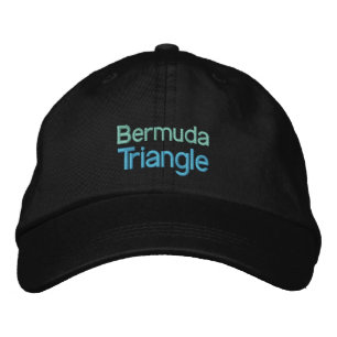 Bordado Boné do TRIÂNGULO de BERMUDA