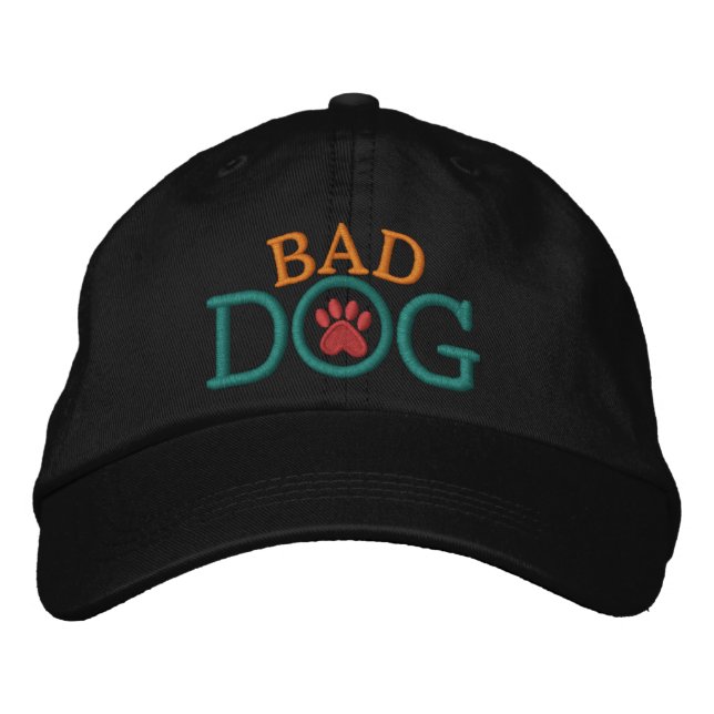 Bordado Boné DOG ruim! (Frente)