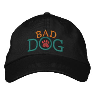 Bordado Boné mau do CÃO!