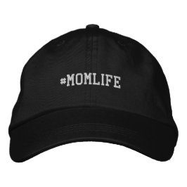 Bordado Boné Personalizado Ajustável MOM LIFE