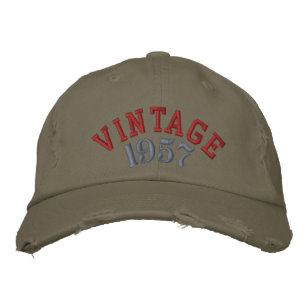 Bordado Boné Personalizado De Ano Vintage
