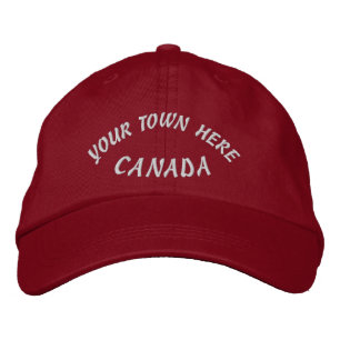 Bordado Boné Personalizado de Boné Baseball Souvenir Canad