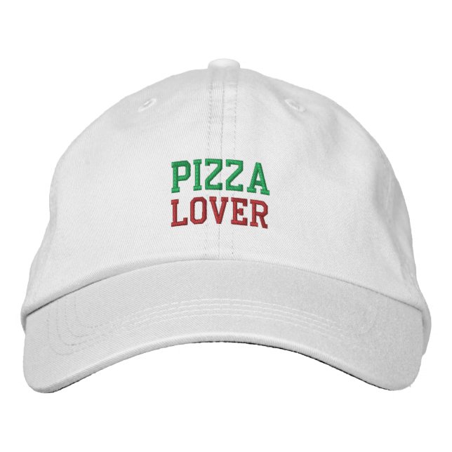 BORDADO BONÉ PIZZA LOVER (Frente)