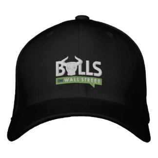 Bordado Boné Preto BULLS
