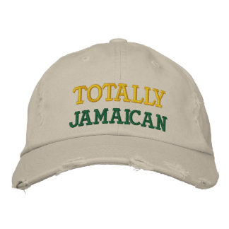 Bordado Boné totalmente Jamaica Chino