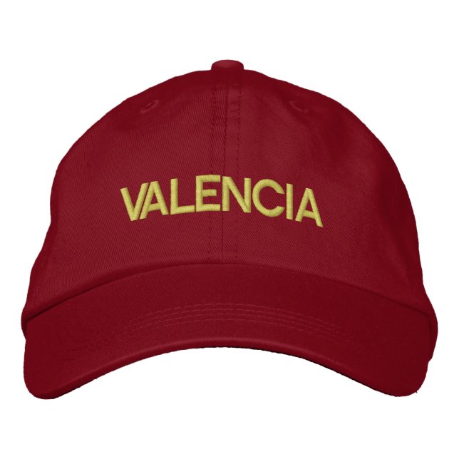 Bordado Boné Valencia (Frente)