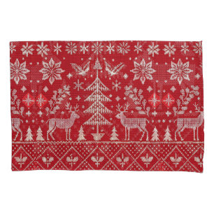 Bordado de Natal Nórdico