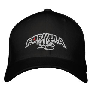Bordado Fórmula412 - Boné do logotipo Rocker - BLK