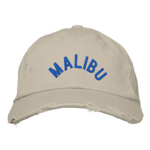 BORDADO MALIBU DISTRESSED CHINO TWILL BONÉ