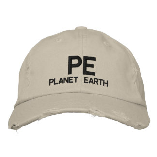 Bordado PE - Boné Planeta Terra Baseball