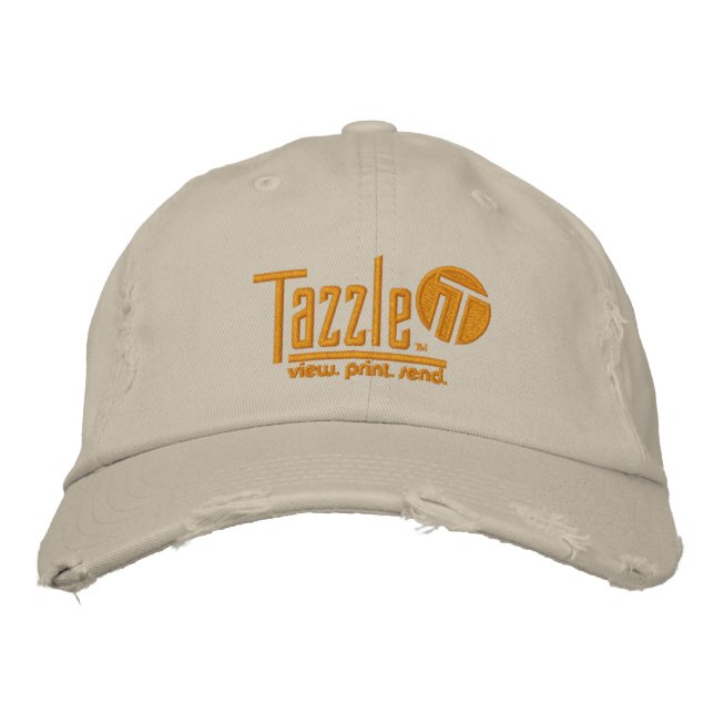 Bordado Tazzle Boné em relevo (Frente)