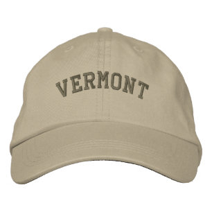 Bordado Vermont Embroiderado Boné Básico Mocha