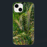 Bordas Tropicais de Palm Lit Sunset<br><div class="desc">Eu adoro o efeito da iluminação do pôr do sol em tudo. Esta imagem é cheio de frondas palmeiras iluminadas pelo pôr do sol. Você tem não apenas os tons tropicais de verde, mas também amarelos quentes e ouro. Procure na nossa loja mais fotos da palmeira da praia. Esta imagem...</div>