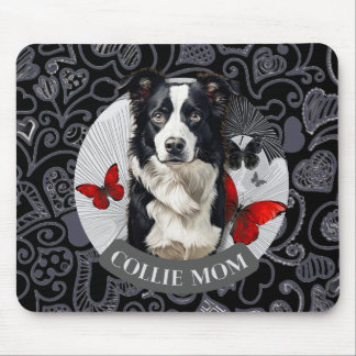 Border Collie Mãe Mouse Pad – Presente para Amante
