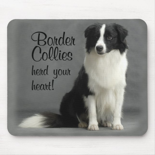 Border collie Mousepad (Frente)
