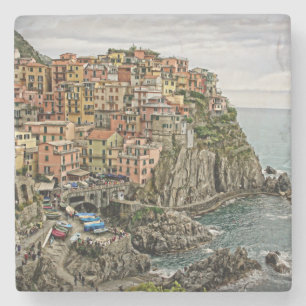 Bordo de Itália - Manarola - Porta copos de pedra